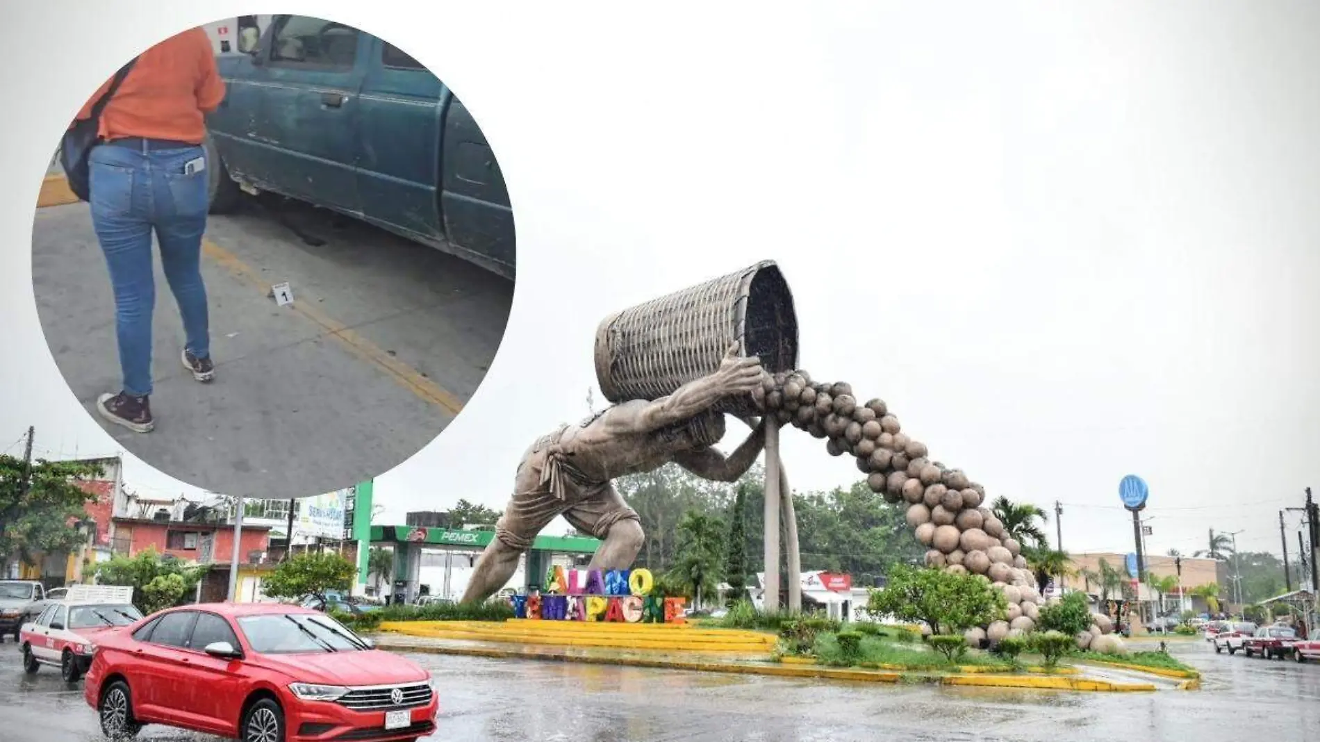 Atentado en Álamo Veracruz